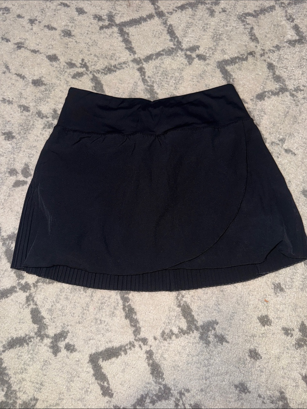 Baleaf Black Active Mini Skirt with Wrap Panel